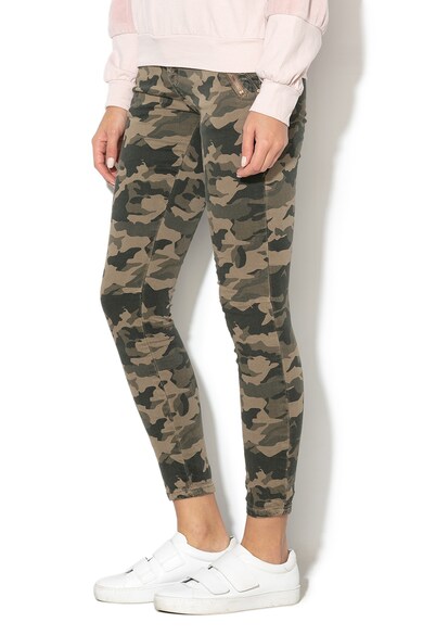 Zee Lane Denim Blugi skinny cu imprimeu camuflaj Femei