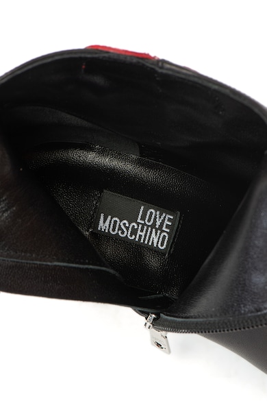 Love Moschino Кожени боти с остър връх Жени