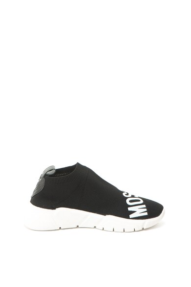 Love Moschino Pantofi sport slip-on cu aspect tricotat Femei