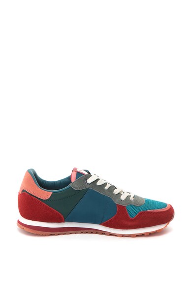 Pepe Jeans London Pantofi sport colorblock cu insertii de piele intoarsa Verona Femei