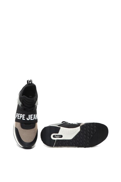 Pepe Jeans London Pantofi sport slip-on cu logo Koko Femei