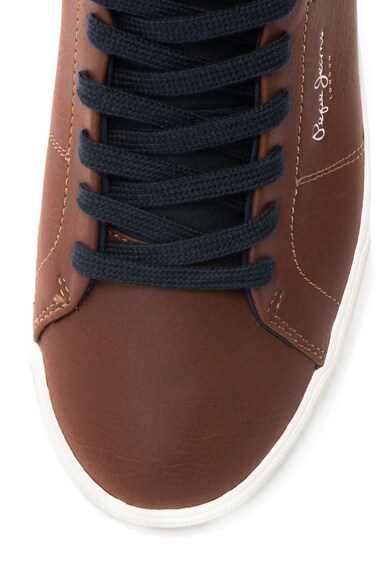 Pepe Jeans London Pantofi sport de piele ecologica Marton Barbati