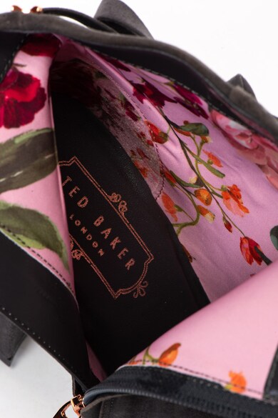 Ted Baker Ghete de piele intoarsa cu varf ascutit si toc masiv Qatena Femei