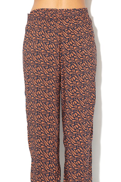 JdY Pantaloni conici cu imprimeu abstract Femei