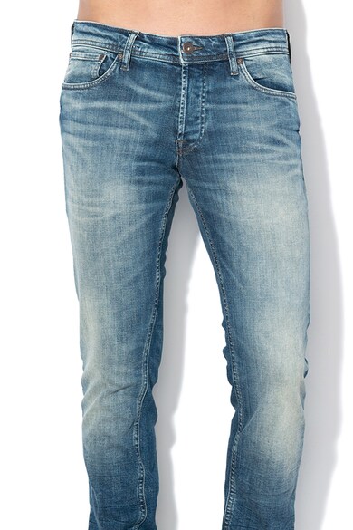 Jack & Jones Blugi slim fit cu aspect decolorat Glenn Barbati