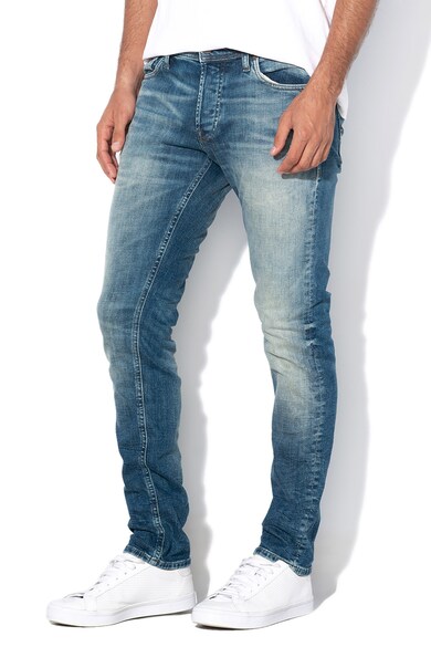 Jack & Jones Blugi slim fit cu aspect decolorat Glenn Barbati