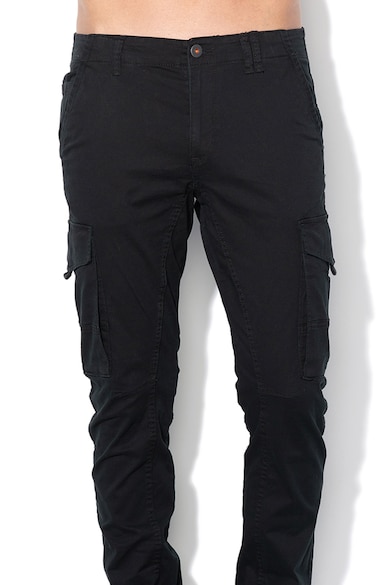 Jack & Jones Pantaloni cargo cu croiala conica Paul Barbati