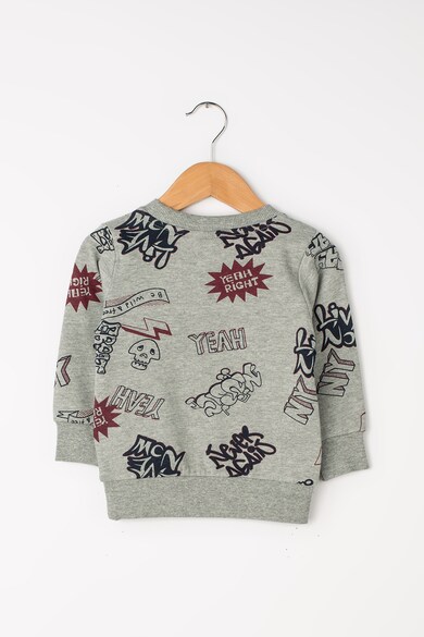 NAME IT Mesa polárbéléses pulóver grafikai mintával Lány