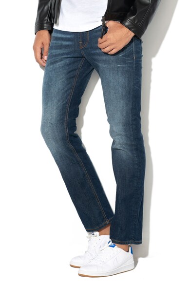 GUESS JEANS Angels skinny fit mosott hatású farmernadrág férfi