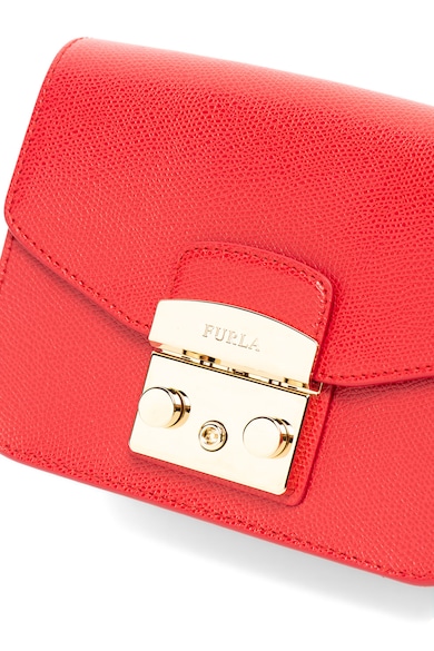 Furla Малка кожена чанта Metropolis Жени