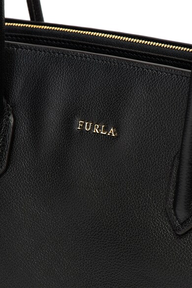 Furla Geanta de mana, din piele, cu aplicatie logo Pin Femei