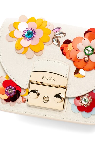 Furla Geanta crossbody cu aplicatii florale Femei