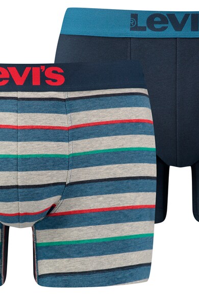 Levi's Set de boxeri cu banda logo in talie - 2 perechi Barbati