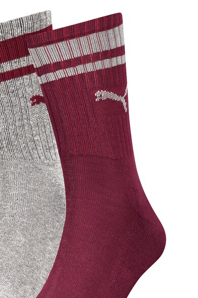 Puma Унисекс дълги чорапи с лого, 2 чифта Жени