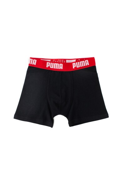 Puma Set de boxeri cu banda logo elastica, 2 perechi Baieti