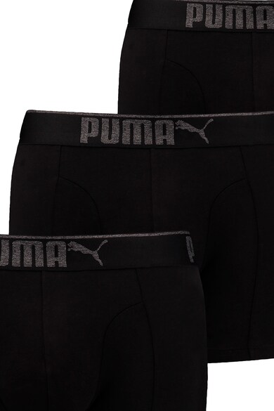 Puma Set de boxeri cu banda elastica cu logo in talie - 3 perechi Barbati