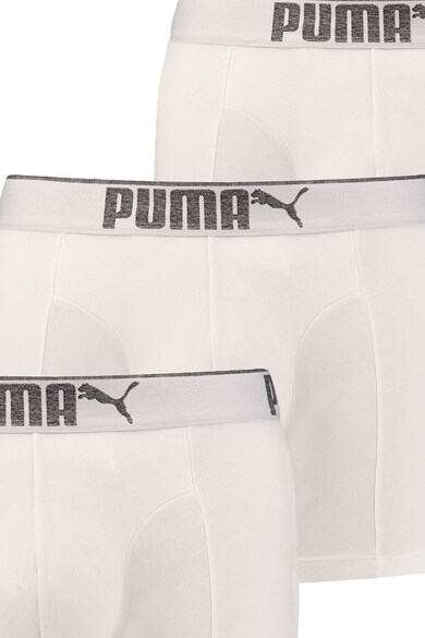 Puma Set de boxeri cu banda elastica cu logo in talie - 3 perechi Barbati