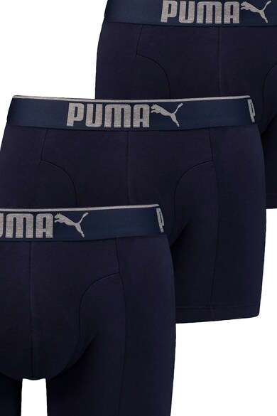 Puma Set de boxeri cu banda elastica cu logo in talie - 3 perechi Barbati