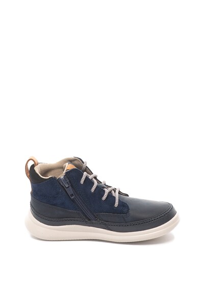 Clarks Cloud-Air középmagas szárú sneakers cipő nyersbőr szegélyekkel Lány