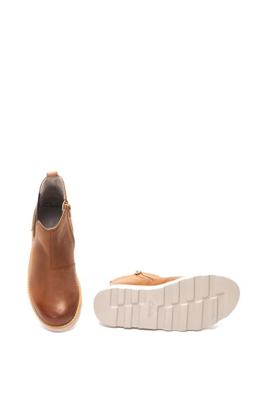 Clarks Ghete Chelsea de piele Crown Halo Baieti