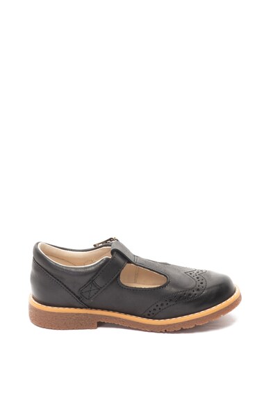 Clarks Pantofi Mary Jane de piele Comet Reign Fete