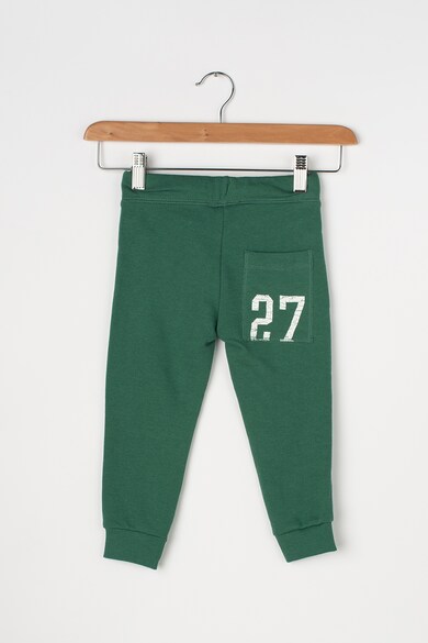 United Colors of Benetton Pantaloni sport cu imprimeu text Baieti