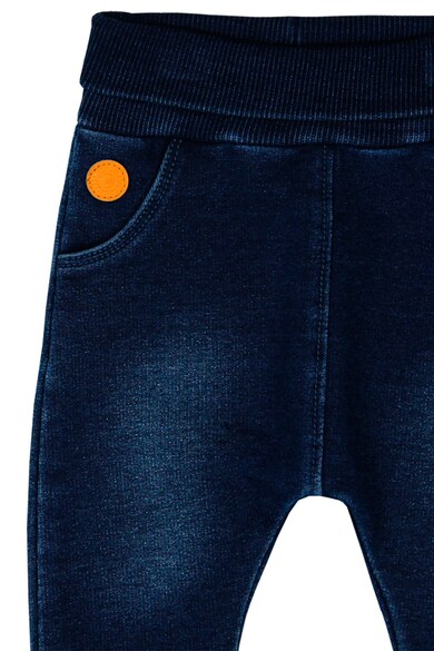 boboli Pantaloni cu aspect de denim si talie elastica Baieti