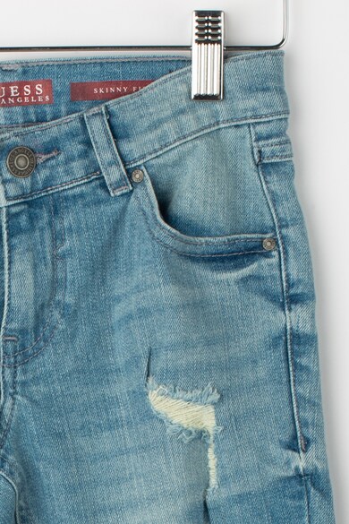 GUESS JEANS Blugi skinny fit cu rupturi decorative Baieti