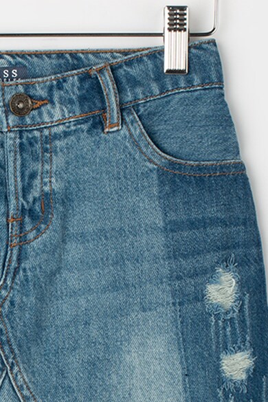 GUESS JEANS Farmer miniszoknya szaggatott hatással Lány