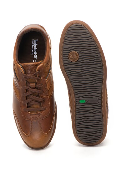 Timberland Кожени спортно-елегантни обувки Burnet с текстил Мъже