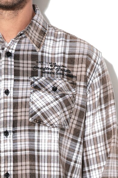 Greystone Карирана риза с джобове на гърдите Мъже