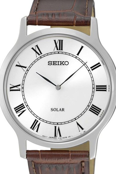 Seiko Ceas quartz cu o curea de piele Barbati