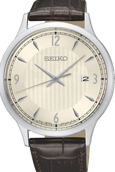 Seiko Часовник с шарка на циферблата Мъже