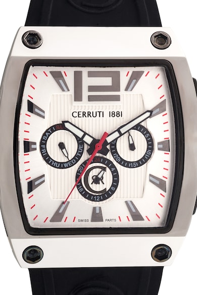 Cerruti 1881 Мултифункционален часовник с гумена каишка Мъже