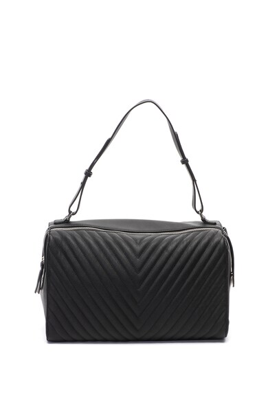 Pieces Geanta duffle de piele ecologica cu model chevron Florence Femei