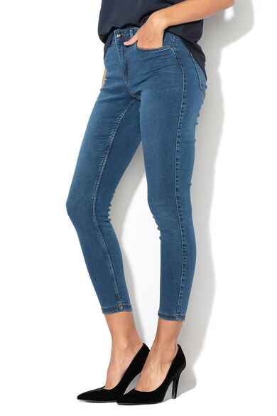 Vero Moda Blugi skinny cu talie medie din amestec de lyocell Teresa Femei