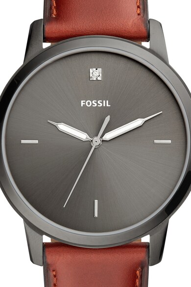 Fossil Часовник The Minimalist с кожена каишка Мъже