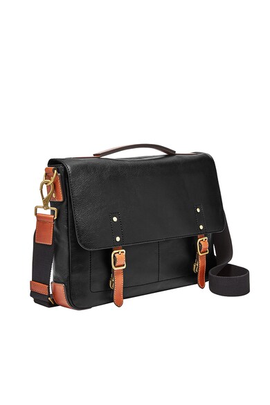 Fossil Geanta messenger de piele Defender Barbati