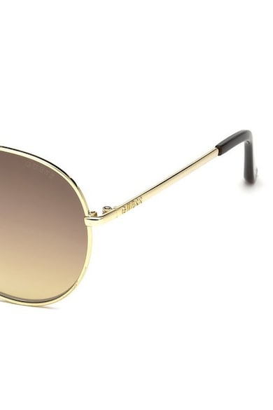Guess Унисекс слънчеви очила Aviator с огледални стъкла Жени