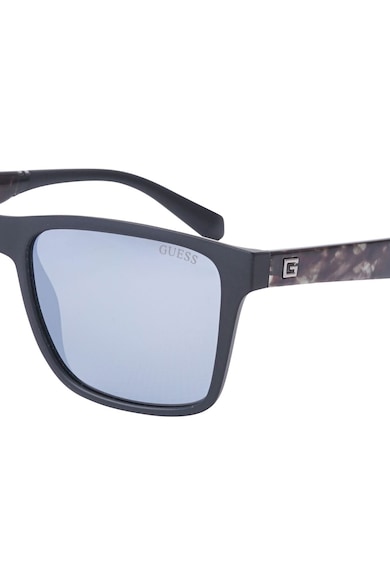 GUESS Ochelari de soare wayfarer cu detaliu logo Barbati