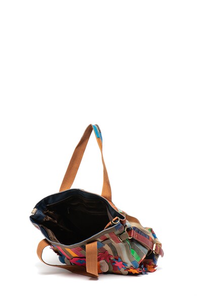 Pellearts Geanta shopper de piele cu model patchwork Femei