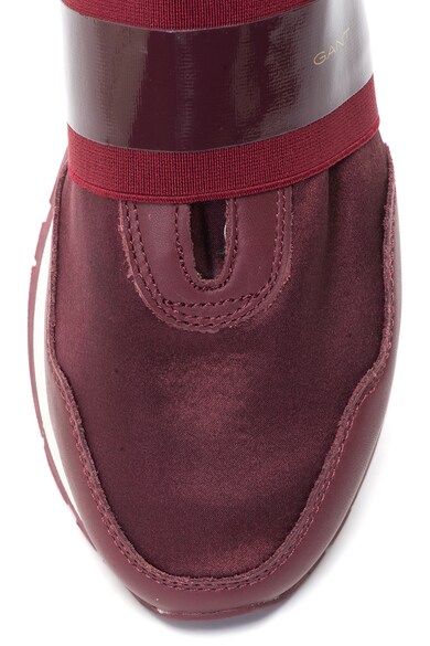 Gant Pantofi sport slip-on din material textil si piele Linda Femei