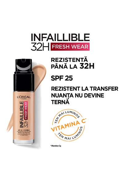 L'Oreal Paris Фон дьо тен  Infaillible 32H, Natural Rose Жени