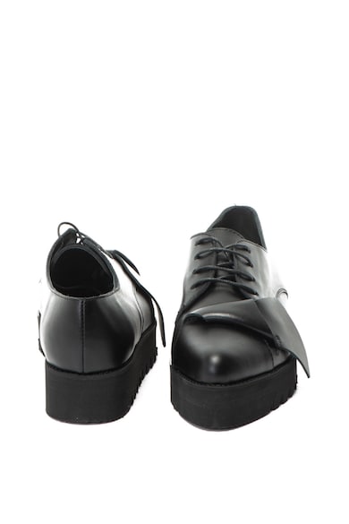 Mihaela Glavan Кожени спортно-елегантни обувки със скосена платфрома Жени