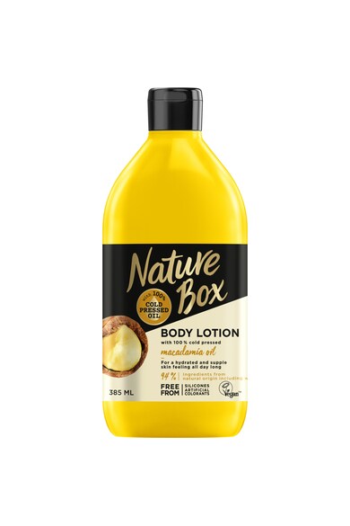 Nature Box Lotiune De Corp  Macadamia, 385 ml Femei