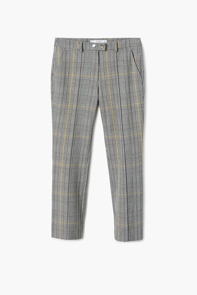 Mango Pantaloni crop Harris Femei