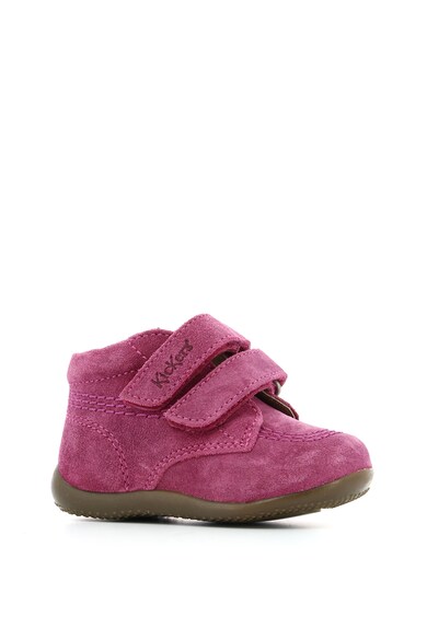 Kickers kids Ghete de piele intoarsa spaltuita Fete