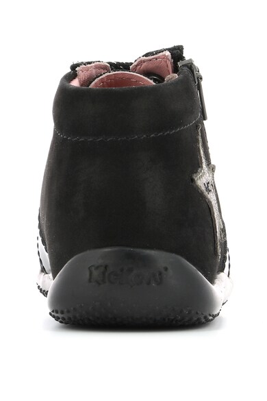 Kickers kids Ghete de piele cu aplicatie in forma de stea Fete