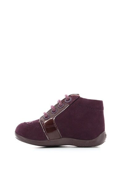 Kickers kids Ghete de piele cu aplicatie in forma de stea Fete