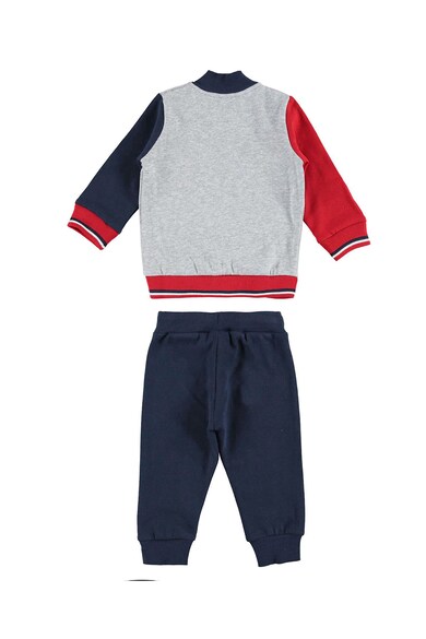 iDO Kids Set de pantaloni si jacheta bomber cu imprimeu grafic Baieti